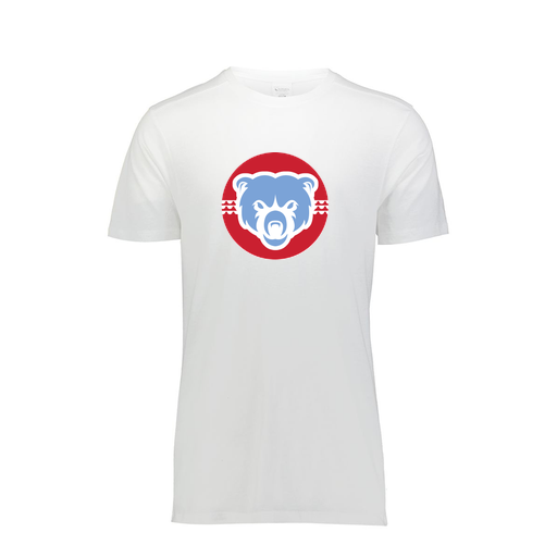 [FTSCUBWH-AS-LOGO1] Decker Men's Tri-Blend T-Shirt - Short Sleeve (Adult S, White, Logo 1)