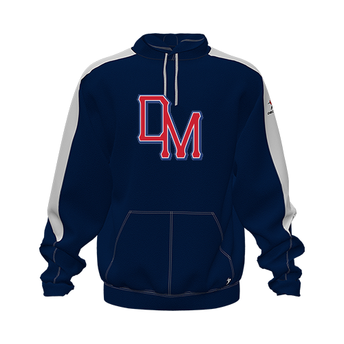 [CUS-DFW-HOOD-FLC-LSL-NVY-YXS-LOGO2] Hoodie (Youth XS, Navy, Logo 2)