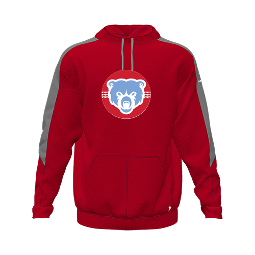 [CUS-DFW-HOOD-FLC-LSL-RED-YXS-LOGO1] Hoodie (Youth XS, Red, Logo 1)