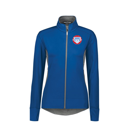 [371263.H73.S-LOGO1] Girls FreeForm Jacket (Female Youth S, Royal, Logo 1)