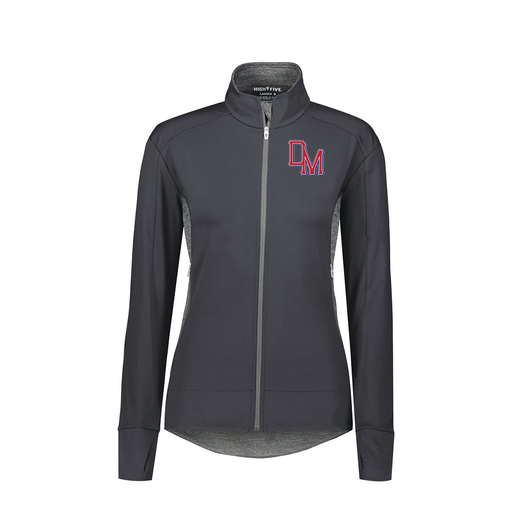 [371263.09M.S-LOGO2] Girls FreeForm Jacket (Female Youth S, Gray, Logo 2)