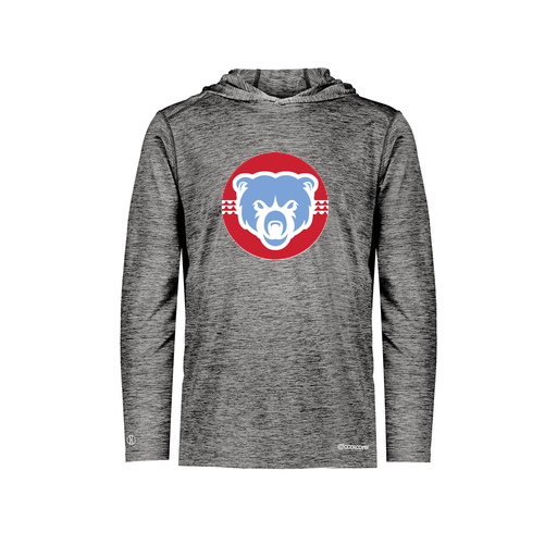 [FOLHCGBK-AS-LOGO1] Decker Men's Charge Hoodie (Adult S, Black, Logo 1)