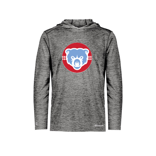 [FOLHCGBK-YS-LOGO1] Decker Youth Charge Hoodie (Youth S, Black, Logo 1)