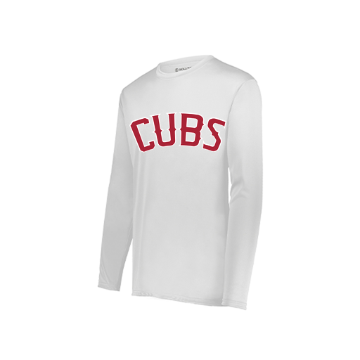 [222822.005.XS-LOGO3] Men's LS Smooth Sport Shirt (Adult XS, White, Logo 3)