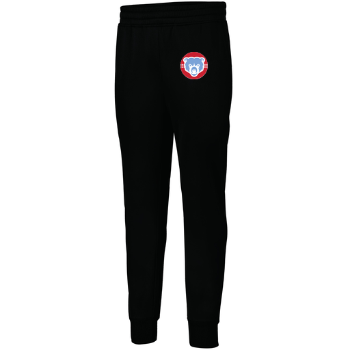 [5566.080.XS-LOGO1] Men's PERFORMANCE FLEECE JOGGER (Adult XS, Black, Logo 1)